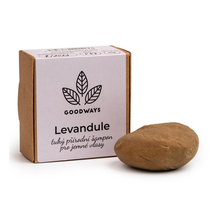 Tuhý šampon Levandule pro jemné vlasy