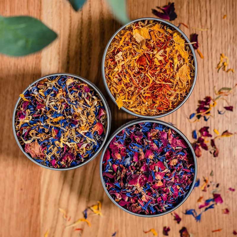 Edible Flowers Trio
