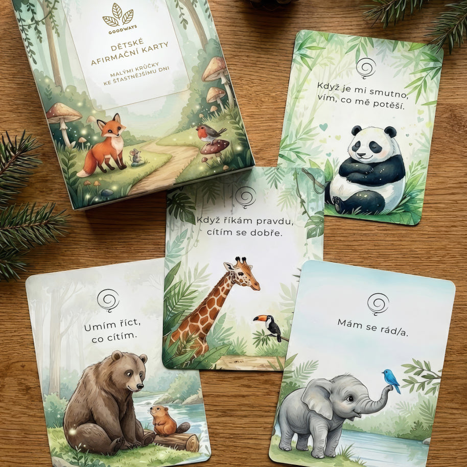 Dětské afirmační karty