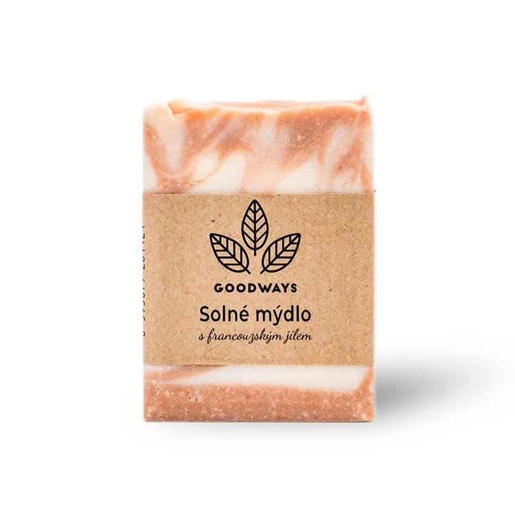 Salt soap with French clay