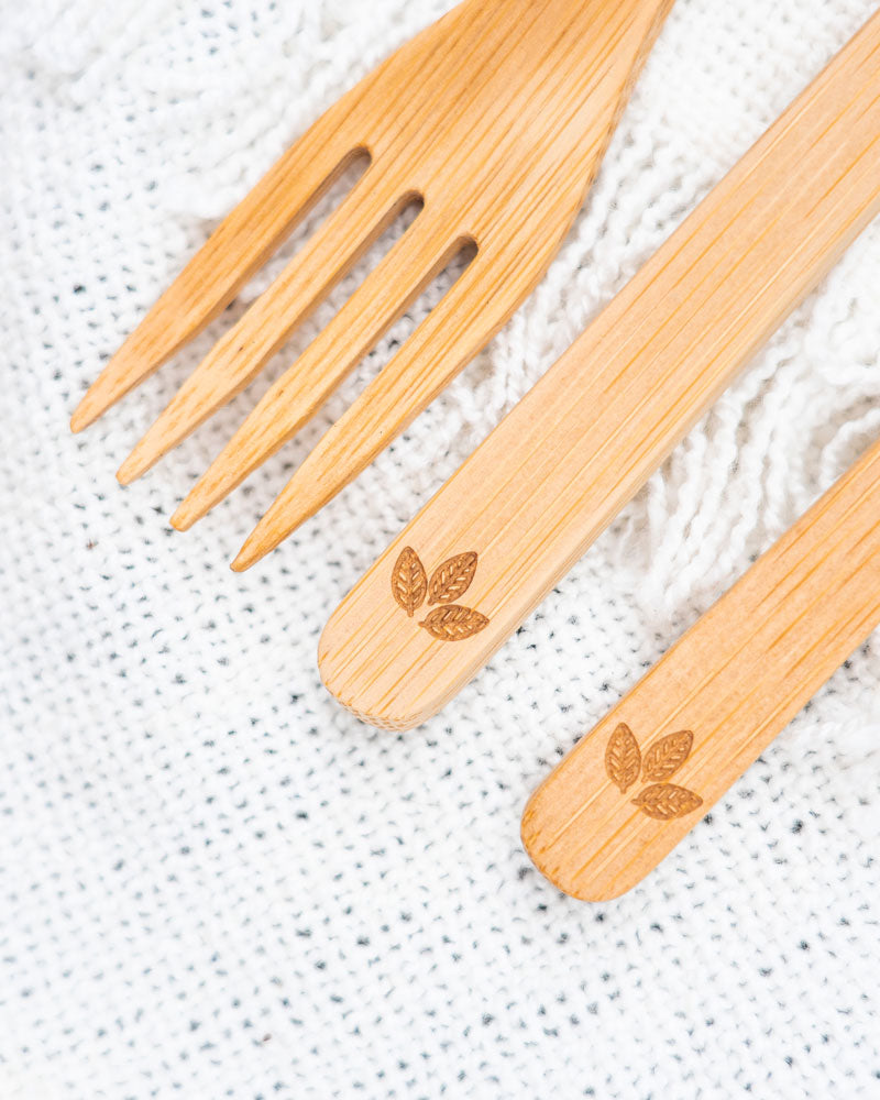 Bamboo cutlery