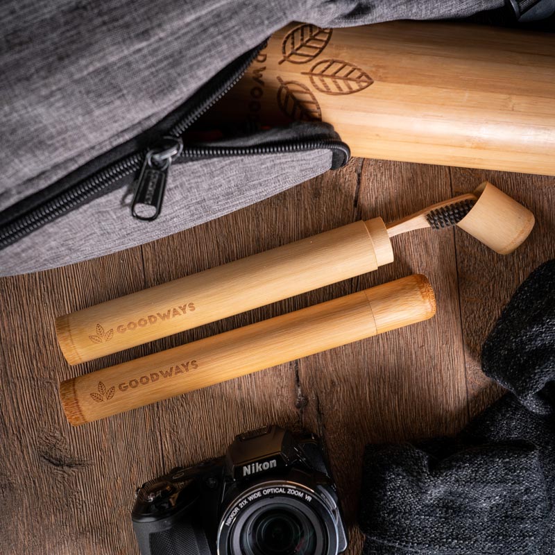 Travel brush case