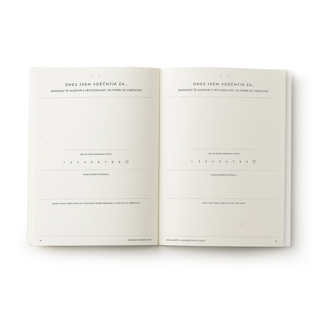 Deník vděčnosti