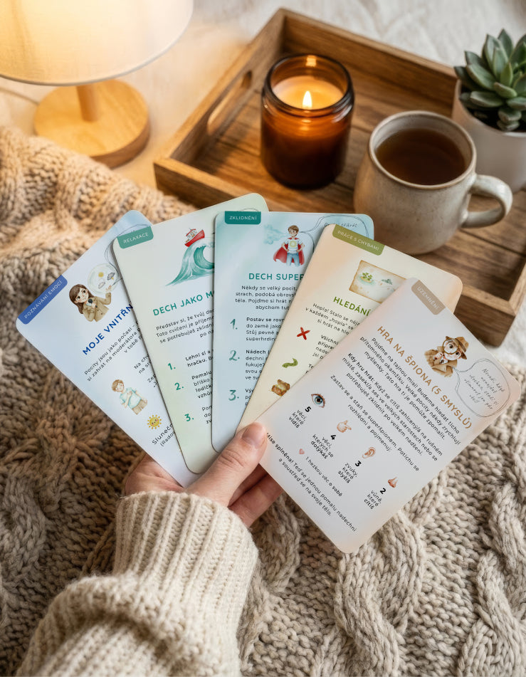 Dětské afirmační karty