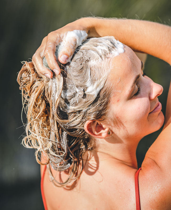 solid Nettle shampoo for greasy hair